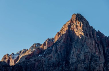 Zion National Park Utah doğal peyzaj
