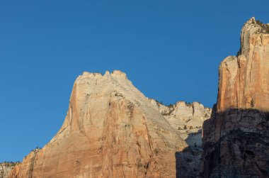 Zion National Park Utah doğal peyzaj
