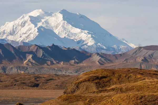 Γραφικό Εθνικό Πάρκο Denali Αλάσκα Τοπίο Φθινόπωρο — Φωτογραφία Αρχείου