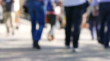  Ayaklar gidiyor insanların sokak 4 k (3840 x 2160) 