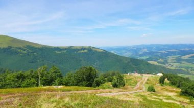 Manzara panorama mountain top. 4k 3840 x 2160. 
