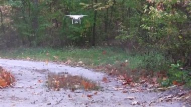  Ahşap Rüzgar Pervaneleri ve yaprakları ile kamera ile uçan uçak