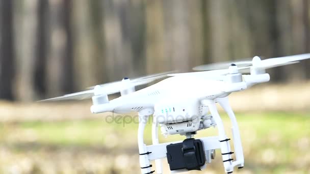 Au ralenti. Bas vol drone gros plan 