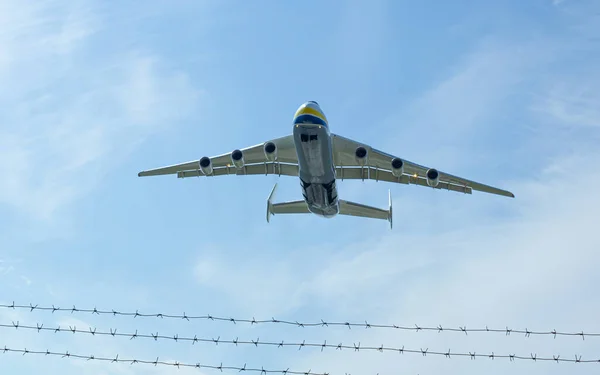 Kyiv Ukraine May 2020 Antonov 225 Mriya Plane Fly Airport — Stock Photo, Image