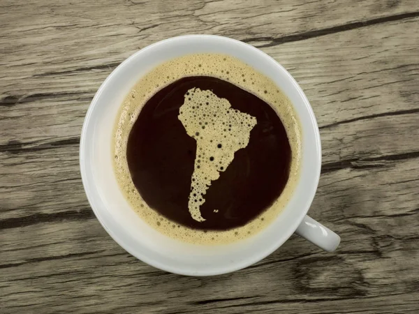 Koffie in Zuid-amerika — Stockfoto