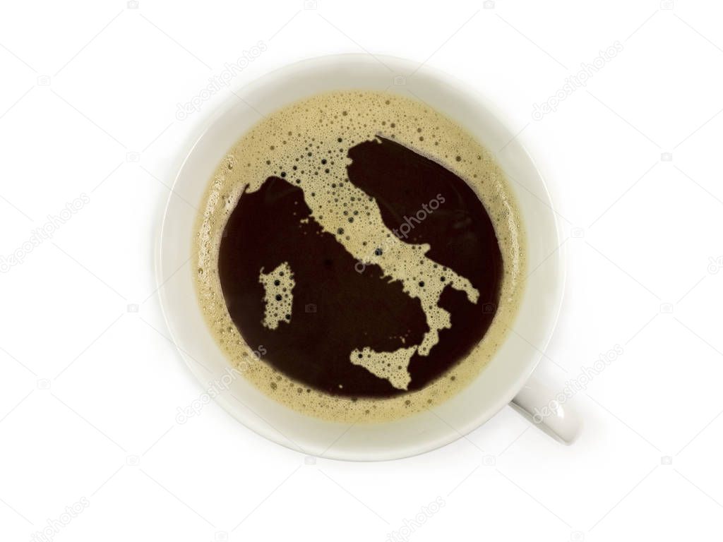 hot italian coffee