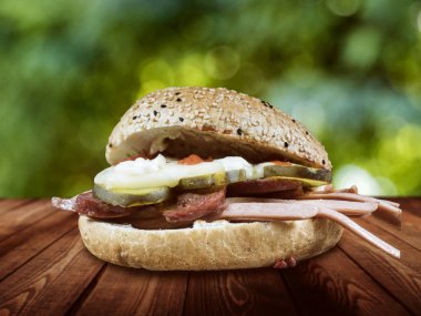 Kumru Türk sokak gıda