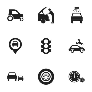 9 düzenlenebilir Rating simgeler kümesi. Hız göstergesi, yarış, işaretçi ve daha fazlası gibi simgeler içerir. Web, mobil, UI ve Infographic tasarımı için kullanılabilir.