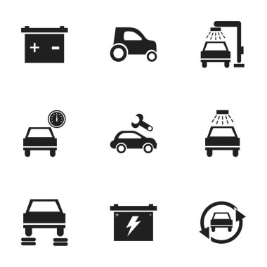 9 düzenlenebilir Rating simgeler kümesi. Araç yıkama, Tuning Oto, araba yıkanmak gibi sembolleri içerir ve daha fazlası. Web, mobil, UI ve Infographic tasarımı için kullanılabilir.