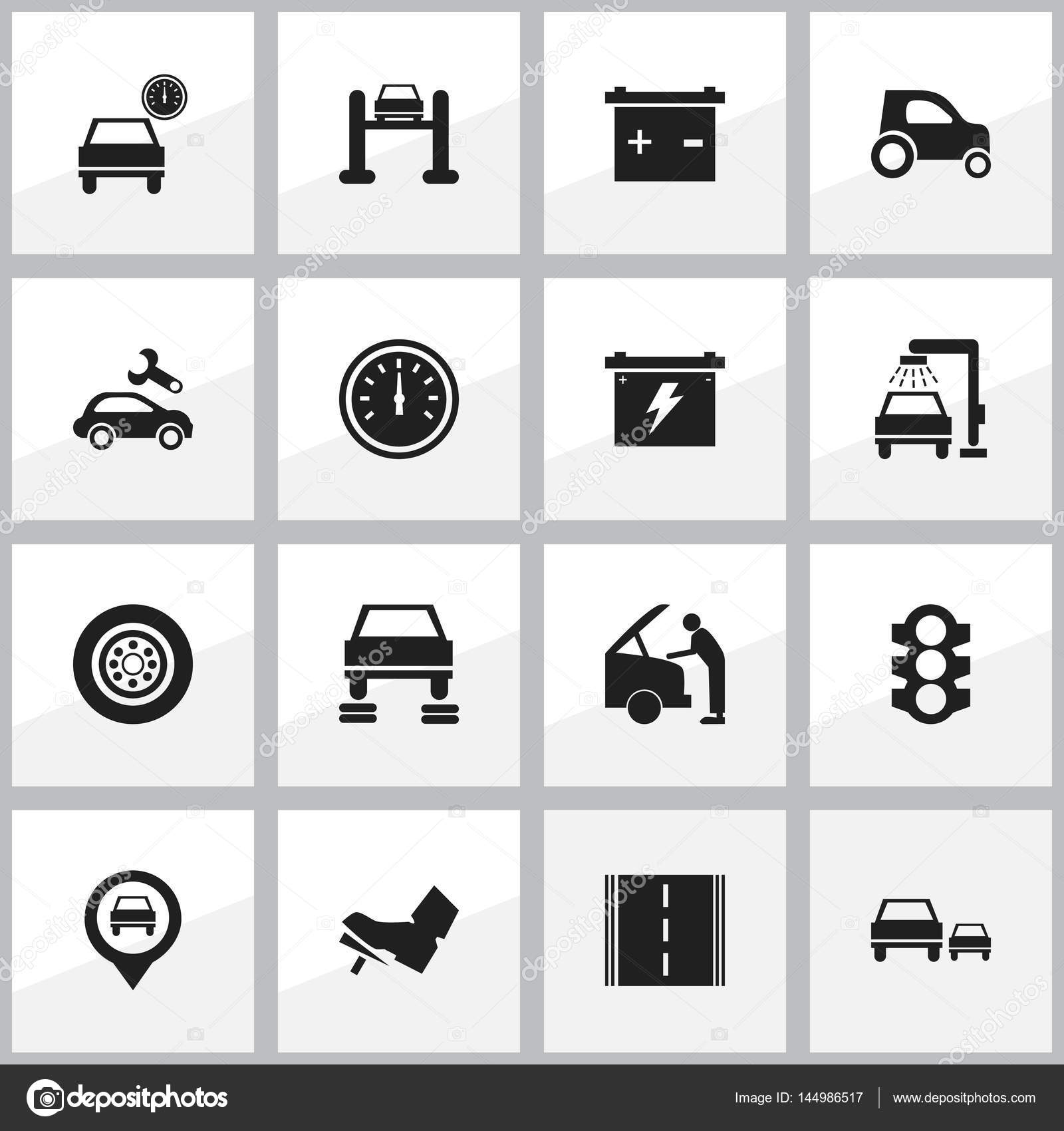 Automotive Symbols Icons | AUTOMOTIVE