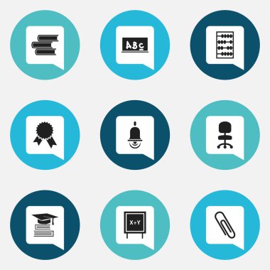 9 düzenlenebilir bilim simgeler kümesi. Aritmetik, eğitim, iş koltuk ve daha fazlası gibi simgeler içerir. Web, mobil, UI ve Infographic tasarımı için kullanılabilir.