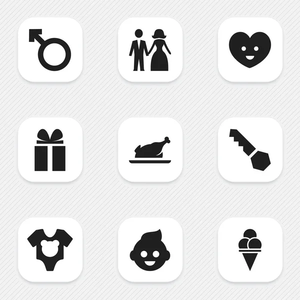 9 düzenlenebilir millet simgeler kümesi. Adam amblemi, soğuk tatlı, ruh ve daha fazlası gibi simgeler içerir. Web, mobil, UI ve Infographic tasarımı için kullanılabilir.