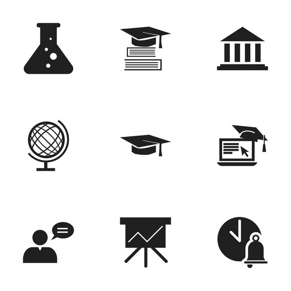 Набор из 9 редактируемых научных икон. Включает такие символы, как мыслящий человек, образование, планета Земля и многое другое. Can be used for Web, Mobile, UI and Infographic Design
.