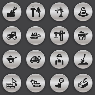 16 düzenlenebilir yapısını simgeler kümesi. Spatula, elleri, Camion gibi simgeler içerir. Web, mobil, UI ve Infographic tasarımı için kullanılabilir.