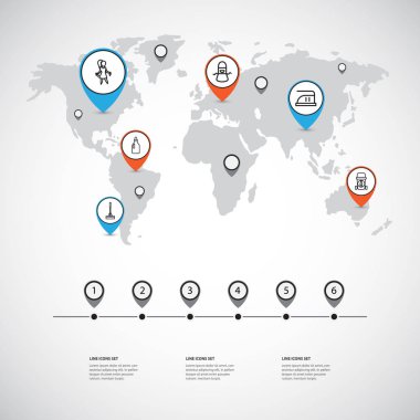 6 düzenlenebilir Temizleme simgeler kümesi. Mutfak giyim, güzellik, çamaşır sıvı ve daha fazlası gibi simgeler içerir. Web, mobil, UI ve Infographic tasarımı için kullanılabilir.