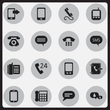 16 düzenlenebilir Gadget simgeler kümesi. Smartphone, ev cep telefonu, sohbet gibi sembolleri ve daha fazlasını içerir. Web, mobil, UI ve Infographic tasarımı için kullanılabilir.