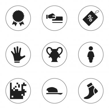 9 düzenlenebilir ticaret simgeler kümesi. Madam, tediye, amfora ve daha fazlası gibi simgeler içerir. Web, mobil, UI ve Infographic tasarımı için kullanılabilir.