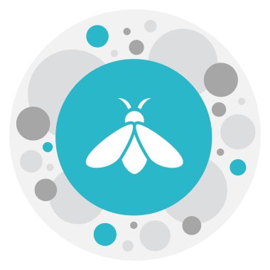 Hayvanat Bahçesi sembolü arı simge vektör Illustration. Premium Kalite izole tatlım öğesinde Trendy düz stil.