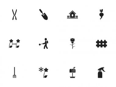 12 düzenlenebilir tarım simgeler kümesi. Mala, posta kutusu, üreme ve daha fazlası gibi simgeler içerir. Web, mobil, UI ve Infographic tasarımı için kullanılabilir.