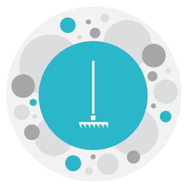 Aparatı sembolü Harrow simge vektör Illustration. Premium Kalite izole komisyon öğesinde Trendy düz stil.