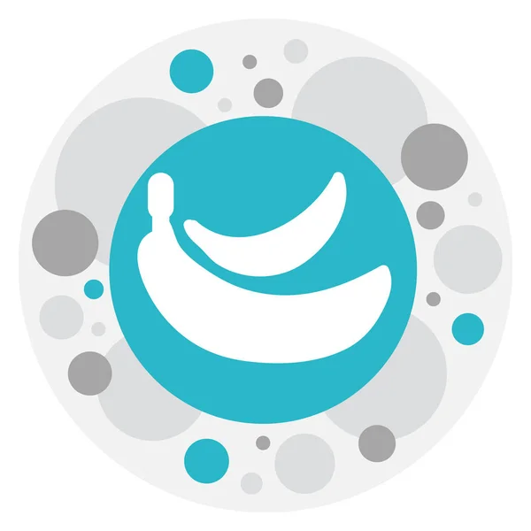 Vektorové ilustrace Berry Symbol na ikonu banán. Prémiové kvality izolované Jungle ovoce prvek v moderní plochý. — Stockový vektor