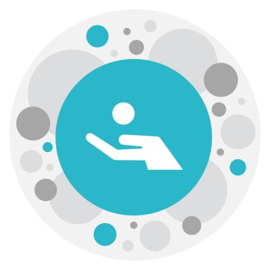 Vektör çizim kar simge ticaret sembolü. Premium Kalite izole yatırım öğesinde Trendy düz stil.