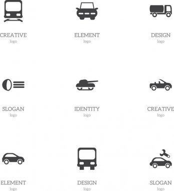 9 düzenlenebilir taşıma simgeler kümesi. Silah, vagon, taşıma ve daha fazlası gibi simgeler içerir. Web, mobil, UI ve Infographic tasarımı için kullanılabilir.