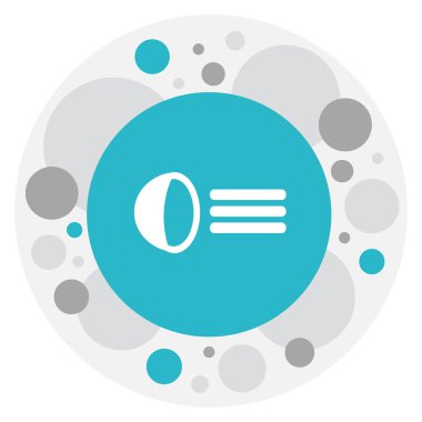 Sevk irsaliyesi sembolü ışık simge vektör çizim. Premium Kalite Aydın Trendy düz stil öğesinde izole.