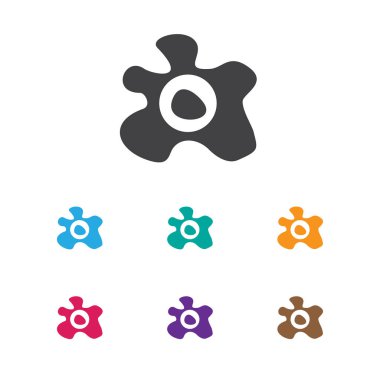 Eğitim sembolü kızarmış yumurta simge vektör Illustration. Premium Kalite izole omlet öğesinde Trendy düz stil.