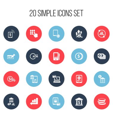 20 düzenlenebilir yatırım simgeler kümesi. Townhouse, ağ, uluslararası teslimat ve daha fazlası gibi simgeler içerir. Web, mobil, UI ve Infographic tasarımı için kullanılabilir.