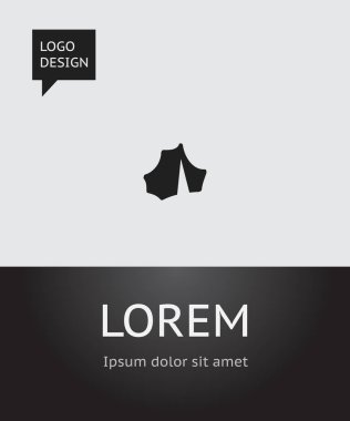 Gezi sembolü kampı simge vektör çizim. Premium Kalite izole sirk öğesinde Trendy düz stil.