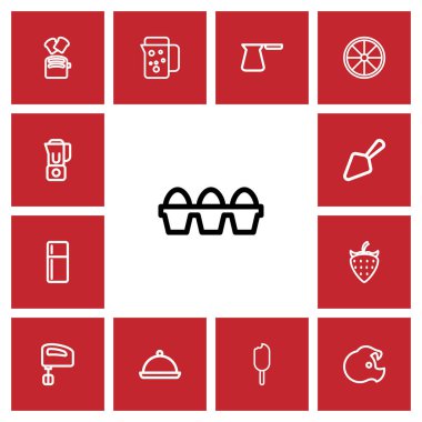 13 düzenlenebilir gıda anahat simgeleri ayarlayın. Blender, termo, meyve ve daha fazlası gibi simgeler içerir. Web, mobil, UI ve Infographic tasarımı için kullanılabilir.