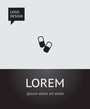 Karmaşık sembolü hap simge vektör Illustration. Premium Kalite izole uyuşturucu öğesinde Trendy düz stil.