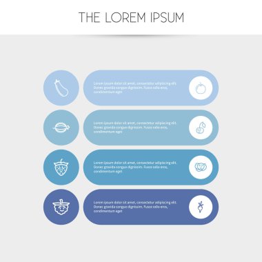 8 düzenlenebilir tencere anahat simgeleri ayarlayın. Patlıcan, Berry, kiraz ve daha fazla gülüyor gibi simgeler içerir. Web, mobil, UI ve Infographic tasarımı için kullanılabilir.
