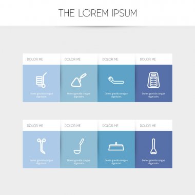 8 düzenlenebilir araçları anahat simgeleri ayarlayın. Daire Spanner, Spatula, çorba kepçe ve daha fazlası gibi simgeler içerir. Web, mobil, UI ve Infographic tasarımı için kullanılabilir.