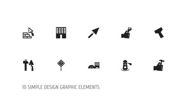 10 düzenlenebilir yapısını simgeler kümesi. Seamark, bakan, tutamacı isabet gibi simgeler içerir. Web, mobil, UI ve Infographic tasarımı için kullanılabilir.