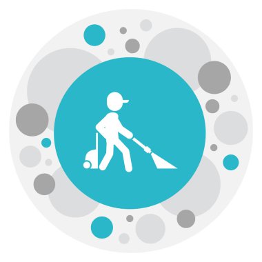 Vektör çizim simgesini kimyasal temizlik Temizlik sembolü. Premium Kalite izole dezenfeksiyon öğesinde Trendy düz stil.