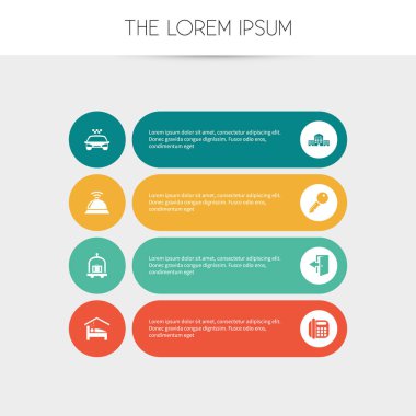 8 düzenlenebilir seyahat simgeler kümesi. Telefon, Townhouse, engelini kaldırmak erişim ve daha fazla sıra simgeler içerir. Web, mobil, UI ve Infographic tasarımı için kullanılabilir.