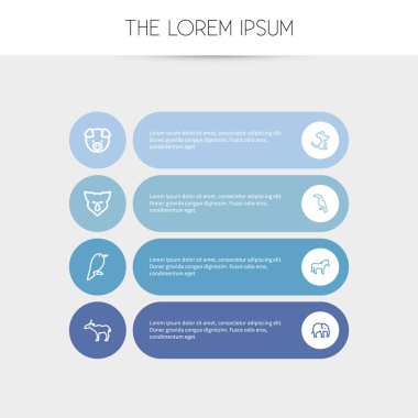 8 düzenlenebilir hayvan anahat simgeler kümesi. Steed, hatlı, gibi simgeler Toucan ve daha fazlasını içerir. Web, mobil, UI ve Infographic tasarımı için kullanılabilir.