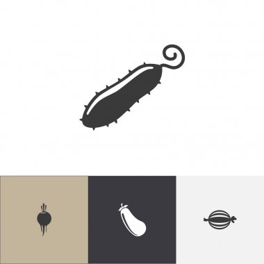 4 düzenlenebilir mutfak eşyaları simgeler kümesi. Ardıç, patlıcan, kabak ve daha fazlası gibi simgeler içerir. Web, mobil, UI ve Infographic tasarımı için kullanılabilir.
