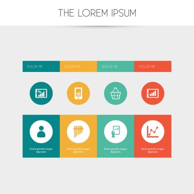 8 düzenlenebilir Analytics simgeler kümesi. Azalma gibi simgeler grafik bilgilerini, Tablet analiz ve daha fazlasını içerir. Web, mobil, UI ve Infographic tasarımı için kullanılabilir.