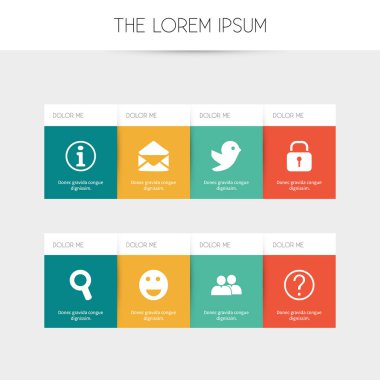 8 düzenlenebilir ağ simgeler kümesi. Büyüteç, Emoji, grup ve daha fazlası gibi simgeler içerir. Web, mobil, UI ve Infographic tasarımı için kullanılabilir.