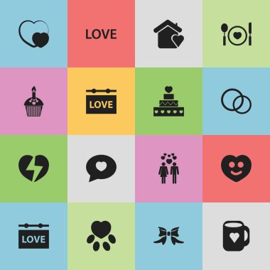 16 düzenlenebilir tutku simgeler kümesi. Plaka, kalp atışı, kırık ruh ve daha fazlası gibi simgeler içerir. Web, mobil, UI ve Infographic tasarım için kullanılabilir.