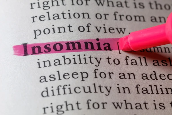 clinical insomnia definition clinical insomnia definition