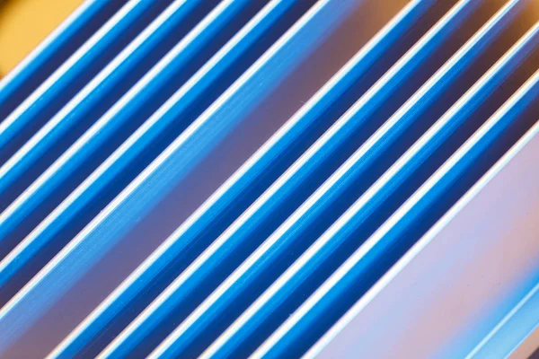 Blauwe chipset heatsink — Stockfoto