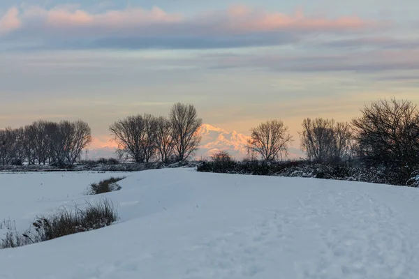 MT baker günbatımı — Stok fotoğraf