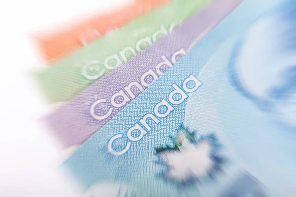 Monnaie canadienne papier — Photo