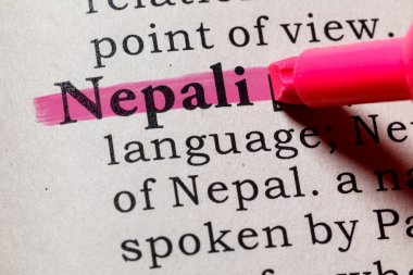 Nepal dili tanımı