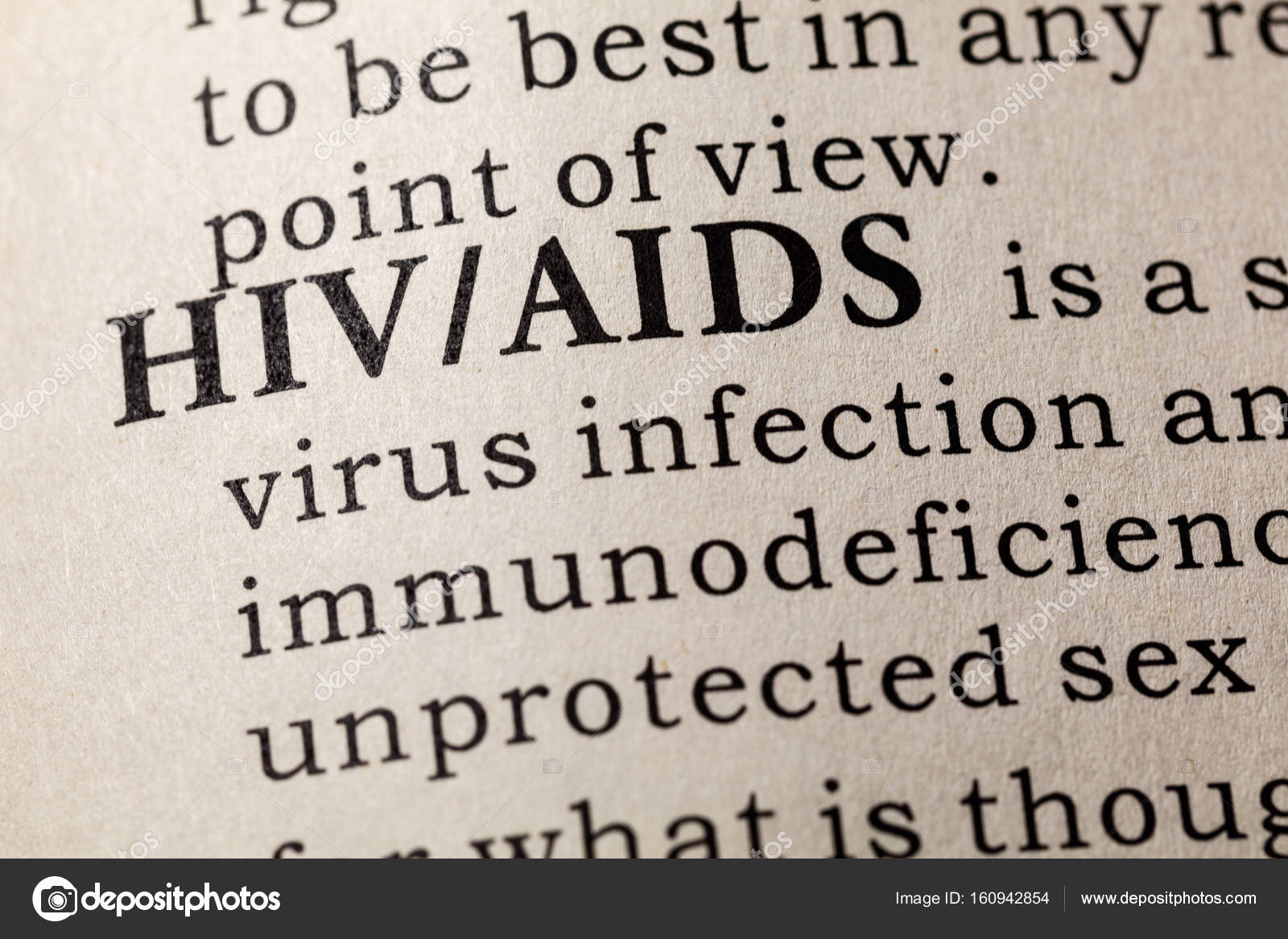 definition of hiv/aids — stock photo © devon #160942854