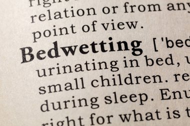 Bedwetting tanımı